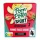 Sport compotes énergie pomme fraise banane + vitamines sans sucres ajoutés