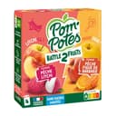 Gourdes compotes de pomme pêche figue et pomme pêche figue sans sucres ajoutés