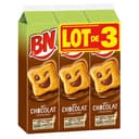 Biscuits fourrés aux céréales complètes goût chocolat