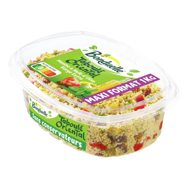 Salade Taboulé Oriental Menthe et huile d'olive vierge extra BONDUELLE