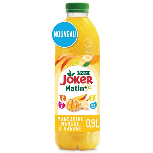 Jus de Fruits Matin+ Mandarine Mangue et Banane JOKER