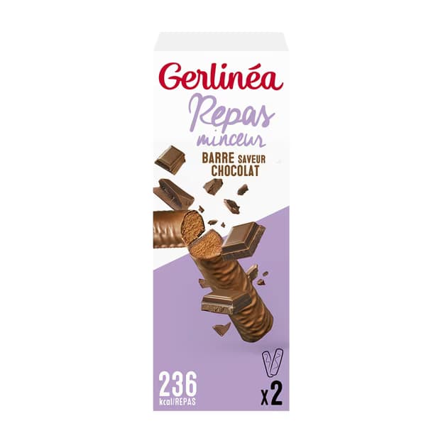 Barre repas minceur chocolat GERLINEA