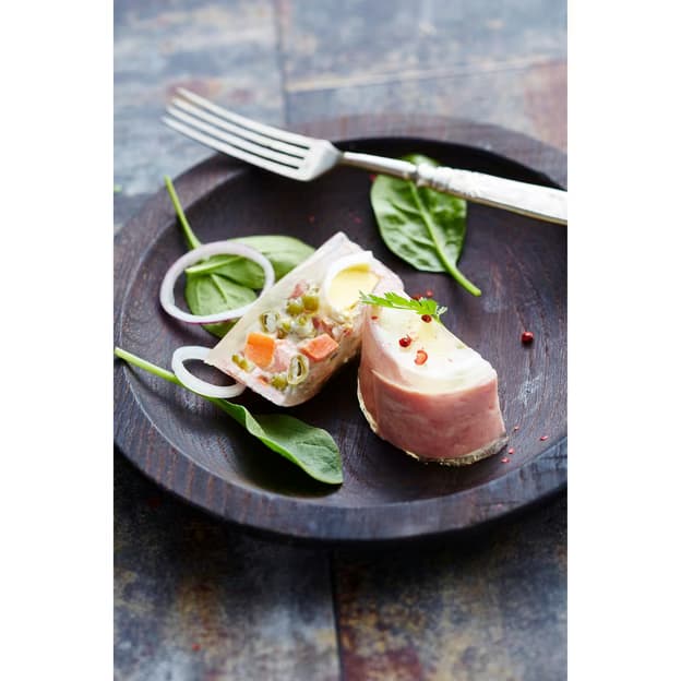 Aspic Œufs Macédoine PIERRE SCHMIDT