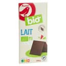 Tablette de chocolat au lait