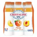 Eau de source au jus de fruits aromatisée pêche