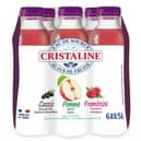 Eau de source pomme cassis framboise
