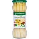 Asperges blanches cueillies et rangées à la main bio