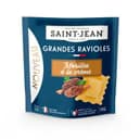 Grandes ravioles aux morilles à la crème
