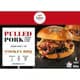 Pulled pork smoky BBQ