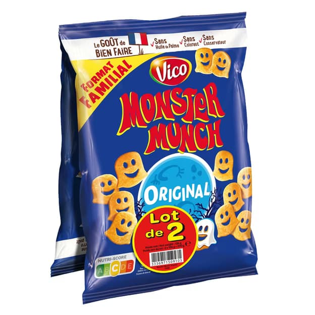Biscuits apéritifs monster MONSTER MUNCH