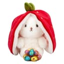 Bonbons chocolatés avec un lapin en peluche fruit
