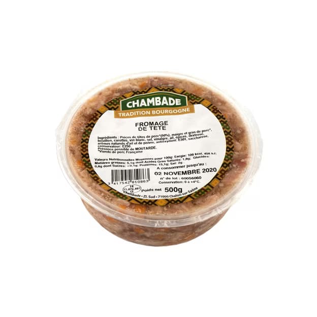 Fromage de Tête CHAMBADE TRAD BGNE