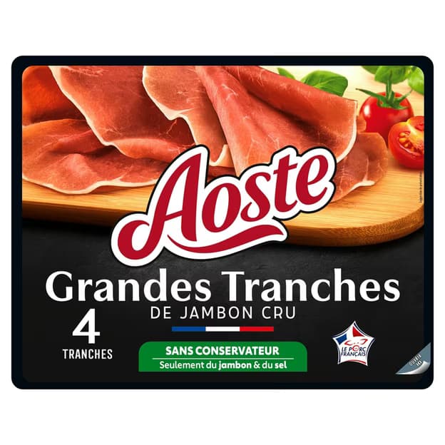 Jambon cru Les Grandes Tranches