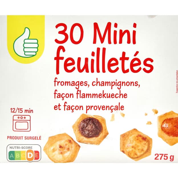Mini-feuilletés apéritif