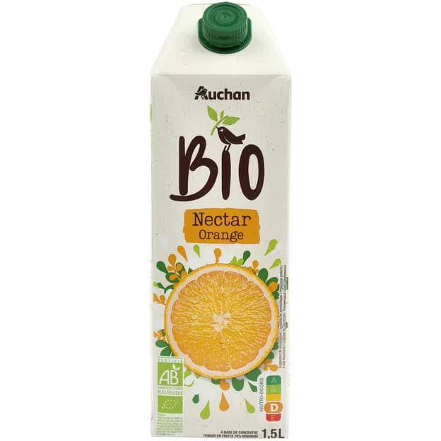 Nectar d'orange bio