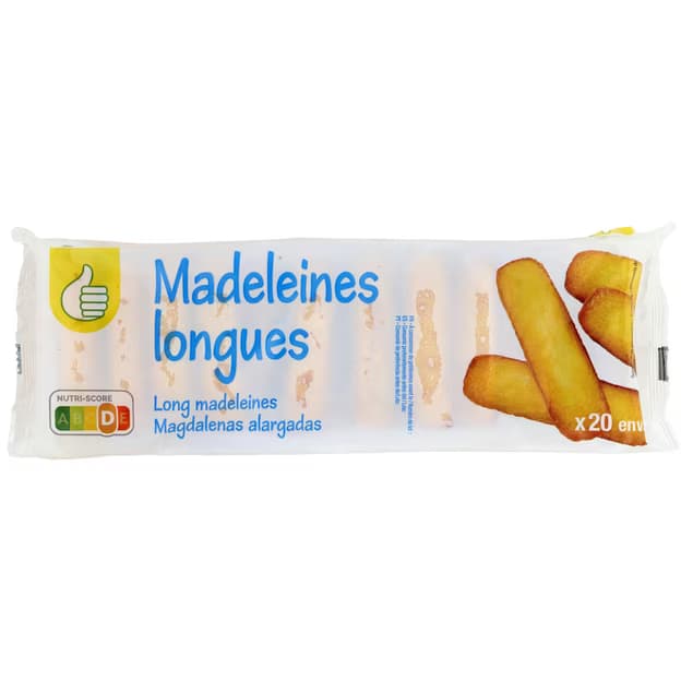 Madeleines longues