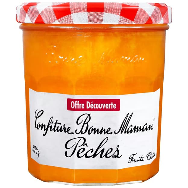Confiture de pêche