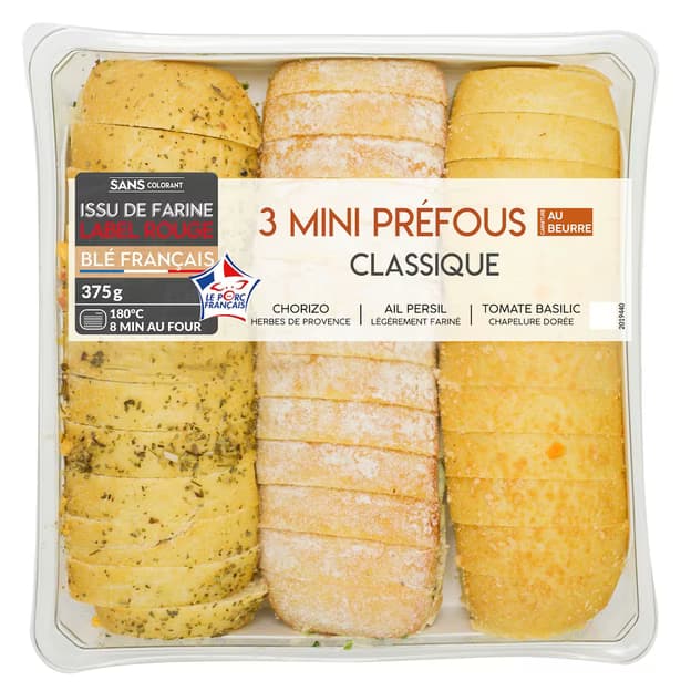 Assortiment mini préfous