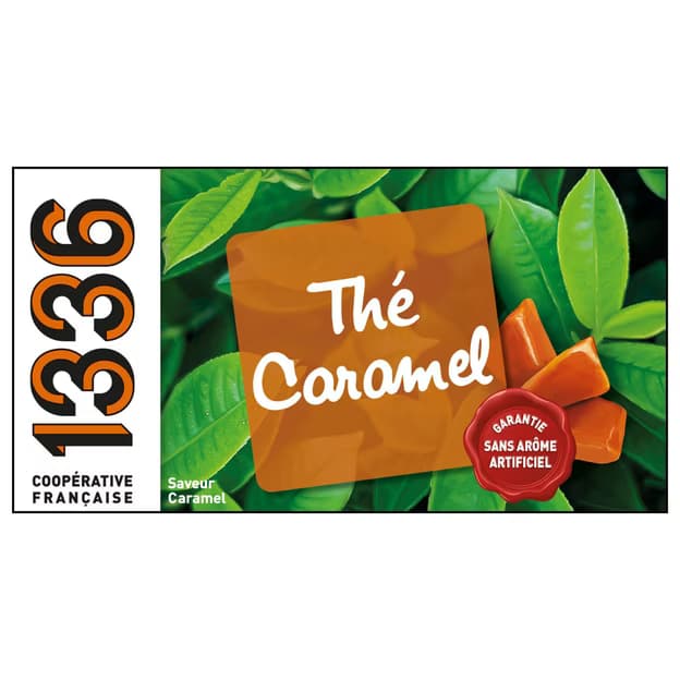 Thé saveur caramel