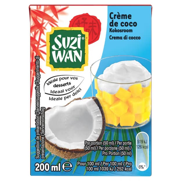 Crème de Coco Epaisse SUZI WAN