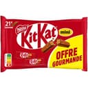 Mini barres chocolatées