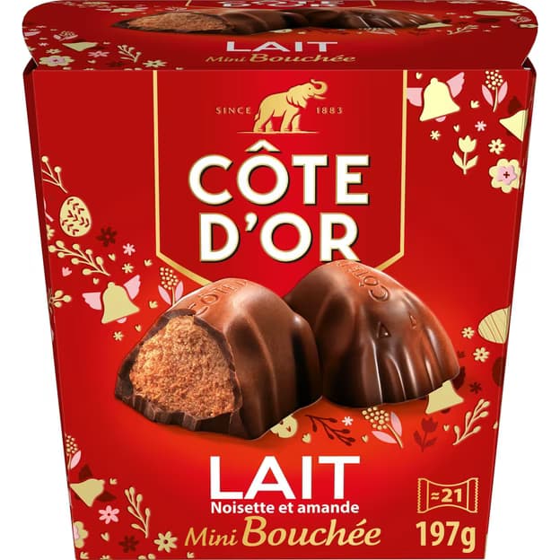 Mini Bouchées chocolat au lait