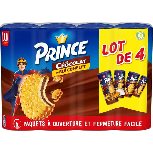 Biscuits fourrés au chocolat
