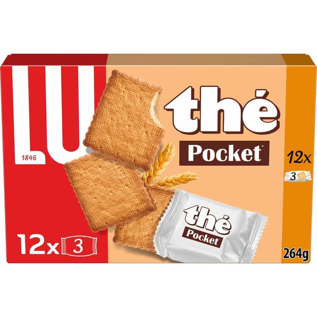 Biscuits thé pocket