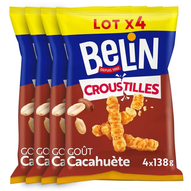 Croustilles goût cacahuètes