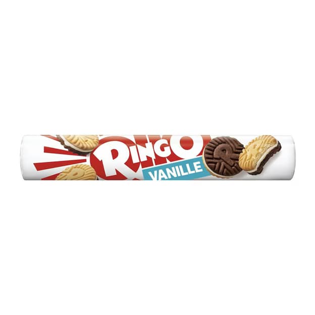 Biscuits avec garniture goût vanille