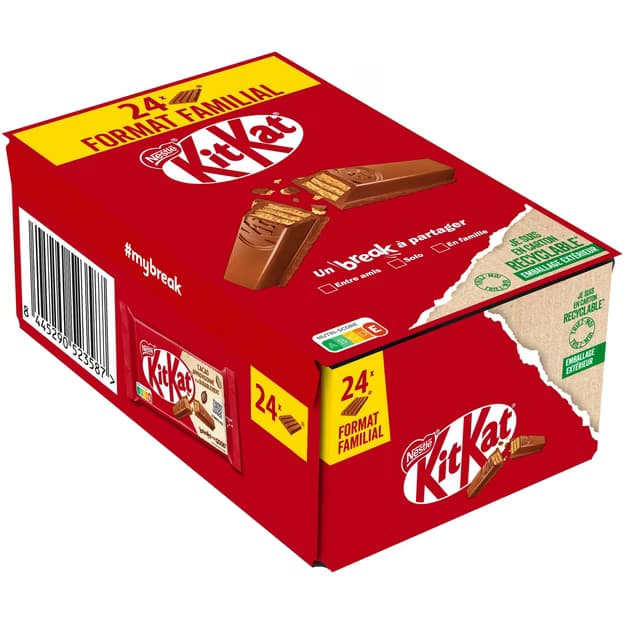 Barres chocolatées