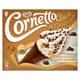 Glace à l'italienne stracciatella sauce caramel