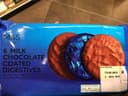6 milk chocolate coateddigestives