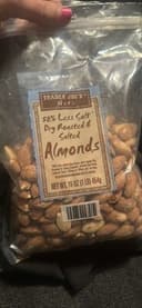 50% Less Salt Dry Roasted & Salted Almonds