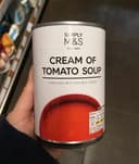 Cream of tomato soup
