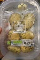Baby Potatoes with Herbs with Butter, Mint, Parsley and Chives
