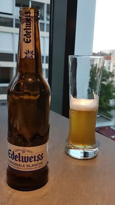 Edelweiss l'originale blanche aux saveurs douces et fruitées des Alpes