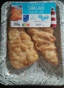 2 filets de cabillaud façon fish & chips