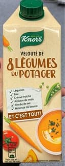 8 legumes du potager