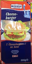 2 Cheeseburgers au bœuf avec du Gouda
