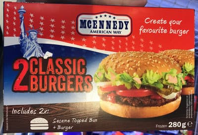 2 Classic Burgers