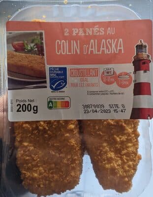 2 Panés au colin d'Alaska MSC