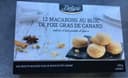12 Macarons au Bloc de Foie Gras de Canard