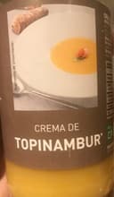 Crema de Topinambur