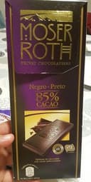 Chocolate negro 85% cacao