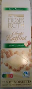Chocolat lait amandes