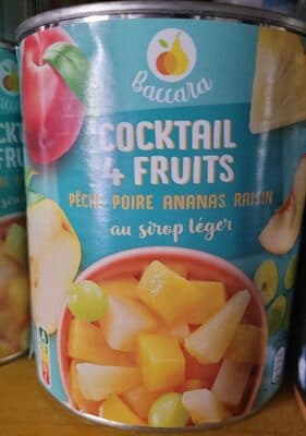 2 boîtes Cocktail 4 fruit
