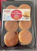 6 mini cheeseburgers