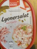 Lyonersalat, Mit Gurke