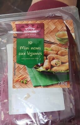 Nems aux légumes